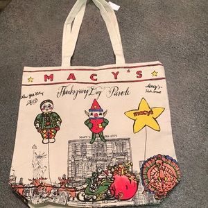 NWT collector’s edition Macy’s Thanksgiving Day Parade canvas Tote